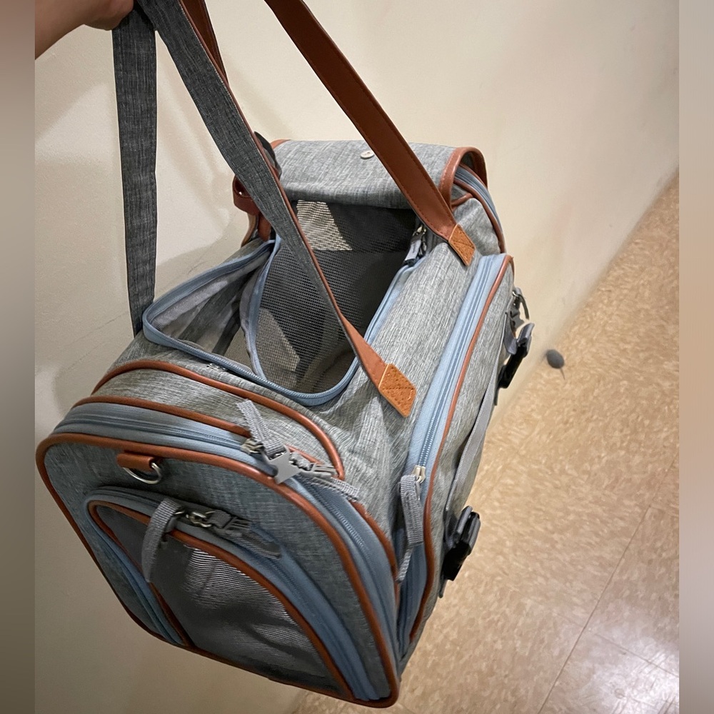 Cat carrier , small dog carrier, soft shell bag